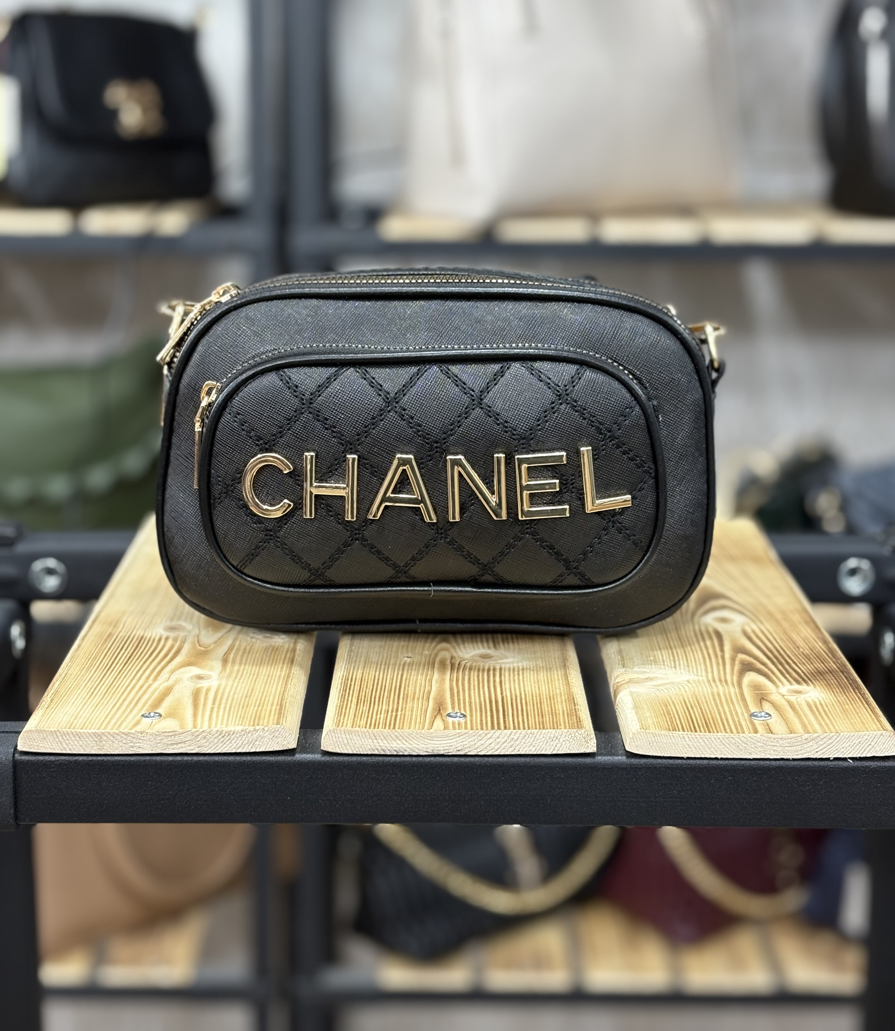 کیف زنانه شنل(chanel)سه زیپ درجه یک